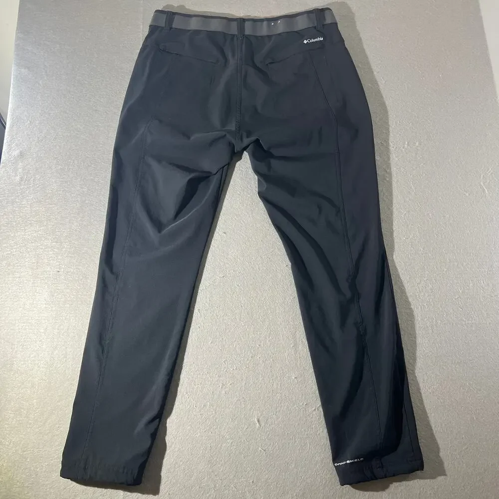 Columbia Women’s Omni-Shield Black Softshell Pants Size Large - Picture 2 of 11